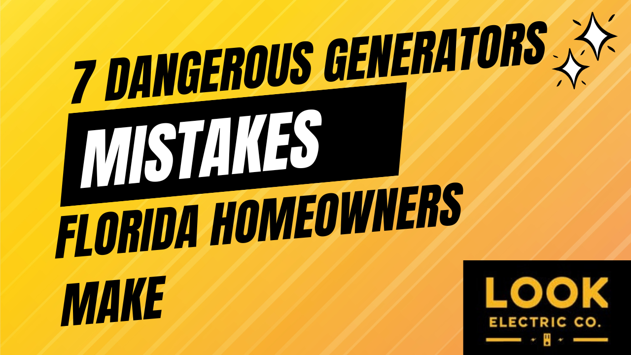 7 dangerous generators mistakes