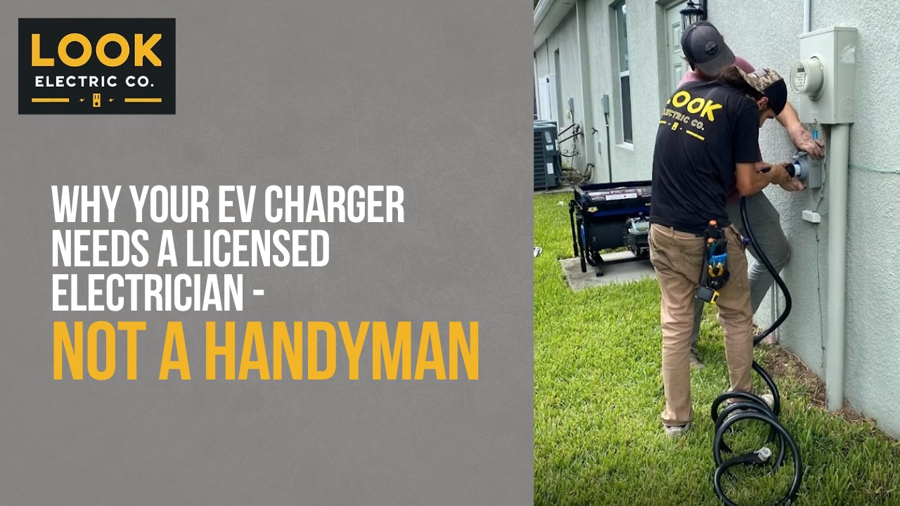 EV Charger Needs a Licensed Electrician